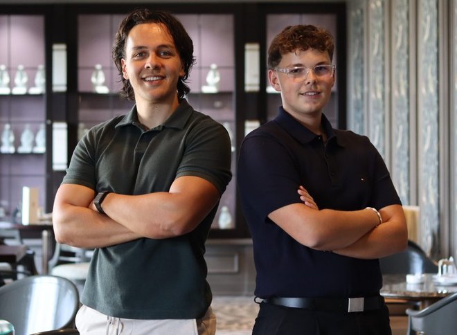 Marcus Schumacher und Luca Möbius